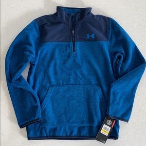 Boys Blue Under Armour Fleece